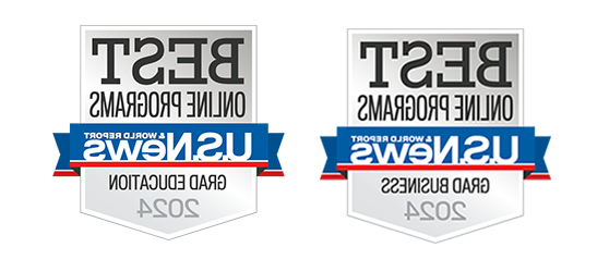 US News Best Online Programs Badge